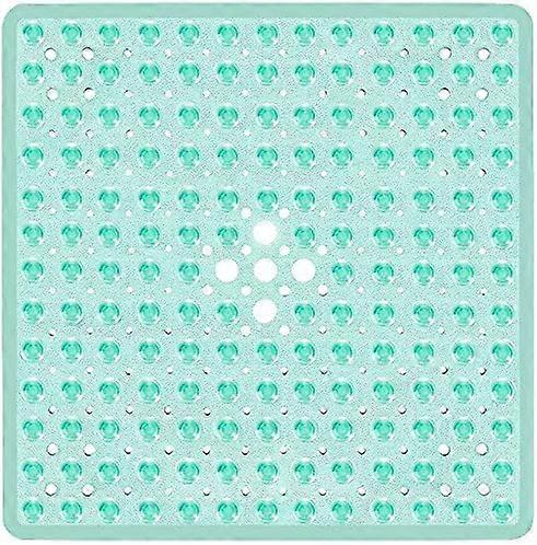 Square Non Slip Bath Mat with Suction Cups - Durable and Stylish - Non Slip Shower Mat - Modern Design - Quality Suction Cups - Machine Washable and L