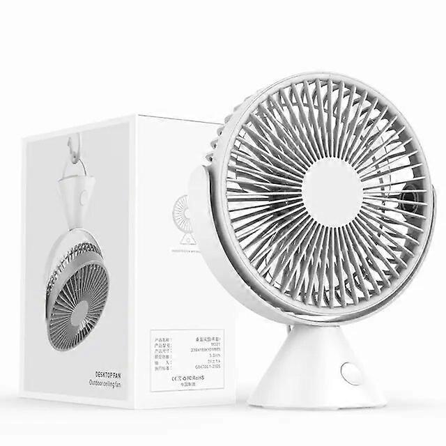 Powered Hand Fans Desk Fan New Smart Home Portable Cooling Fan Can Hanging Upright Fan Usb Brushless Turbine Mini Portable Air Conditioner