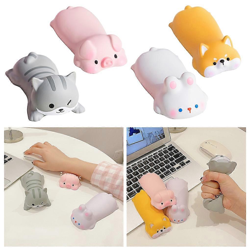 Cute Cartoon Wrist Rest Pad for Mouse Pad Reduce Fatigue Soft and Comfortable