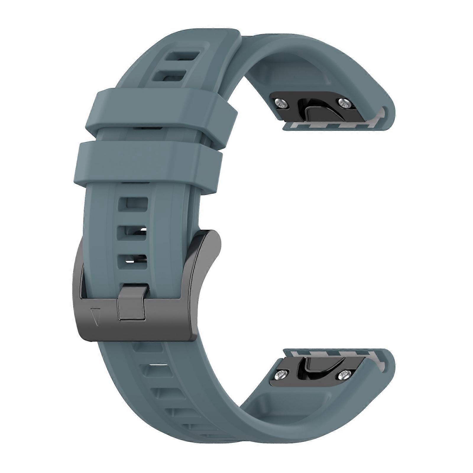 26mm Quick Release Silicone Strap For Garmin Fenix 5X