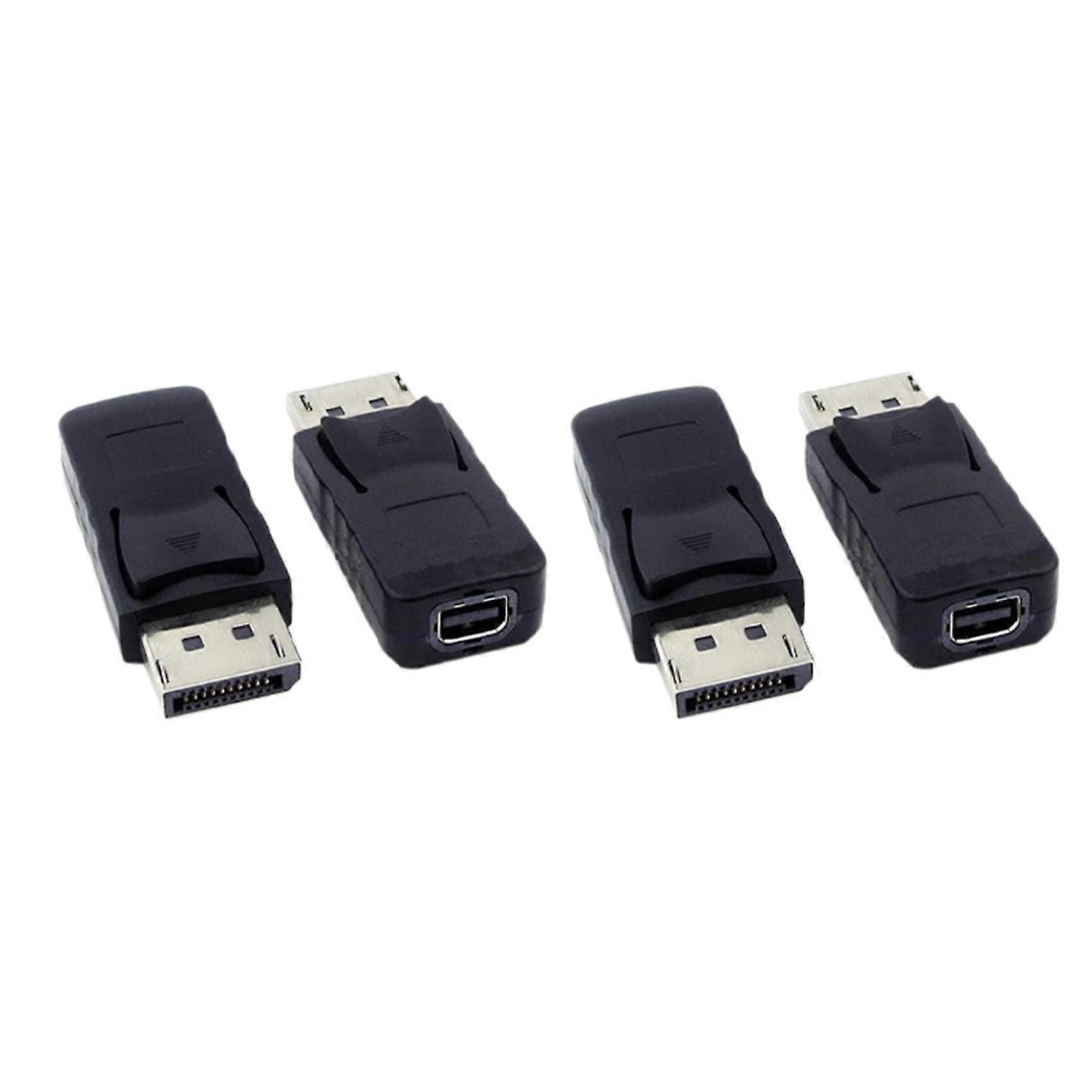 2x Displayport Female To Mini Dp Female Adapter