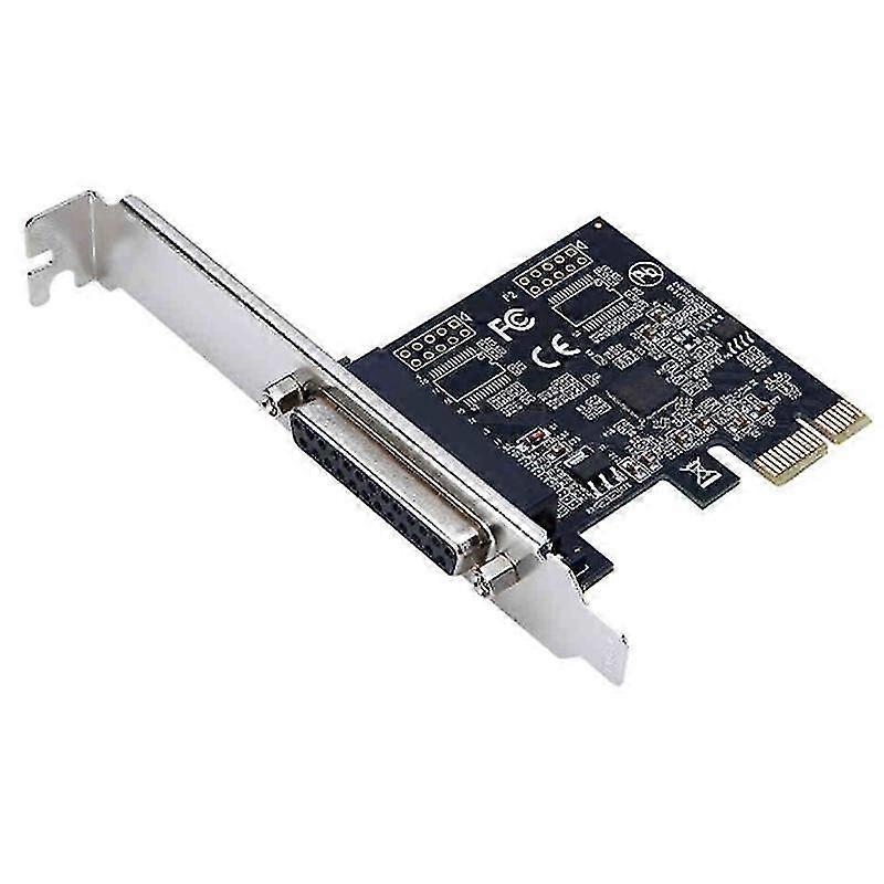 High Quality Parallel Port DB25 25Pin Pcie Riser Card Printer To PCI-E Express Card Converter Adapt