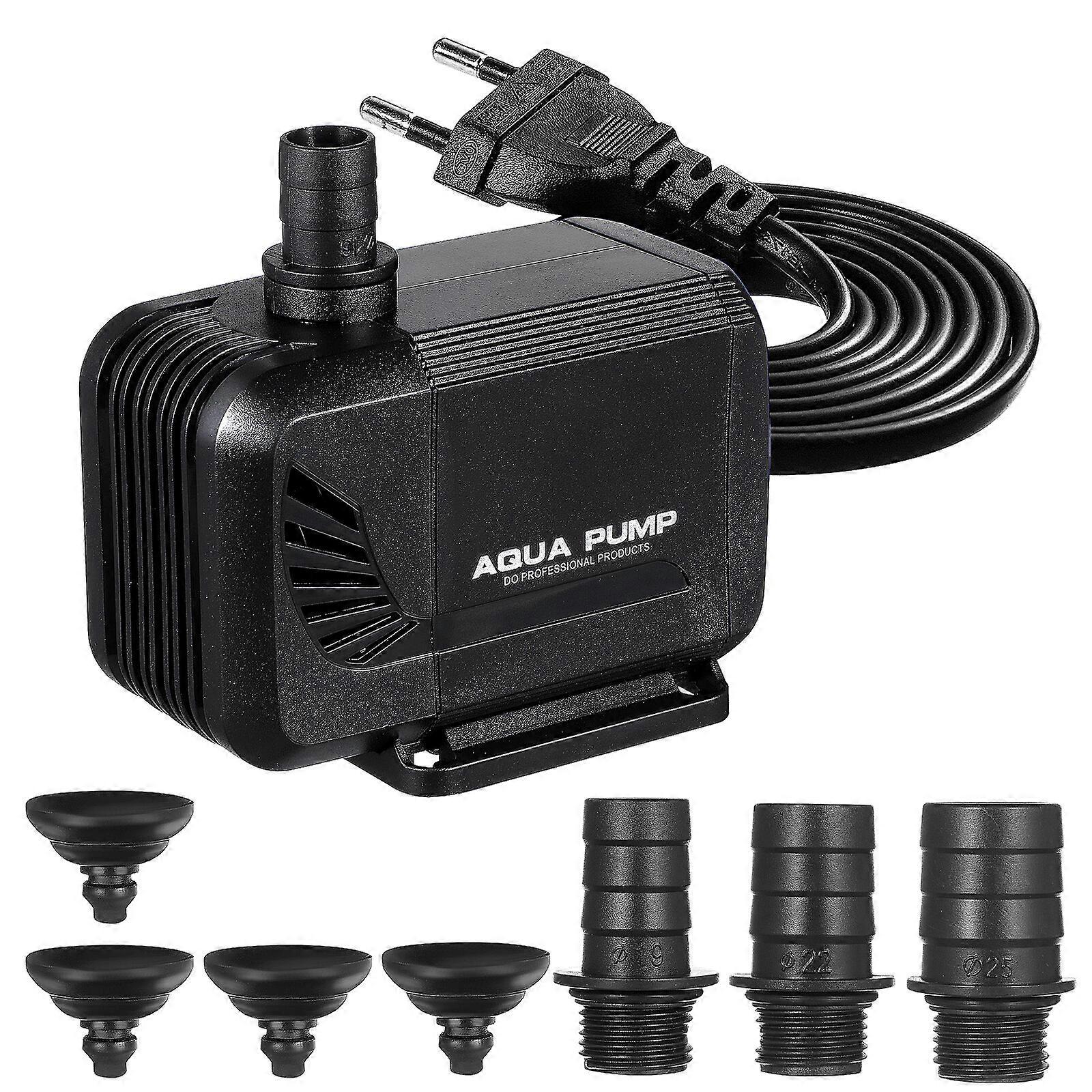 Aquarium Dompelpomp Vijverpomp Stroompomp Filterpomp Waterpomp Vijverfilter 3500L/H met EU-stekker