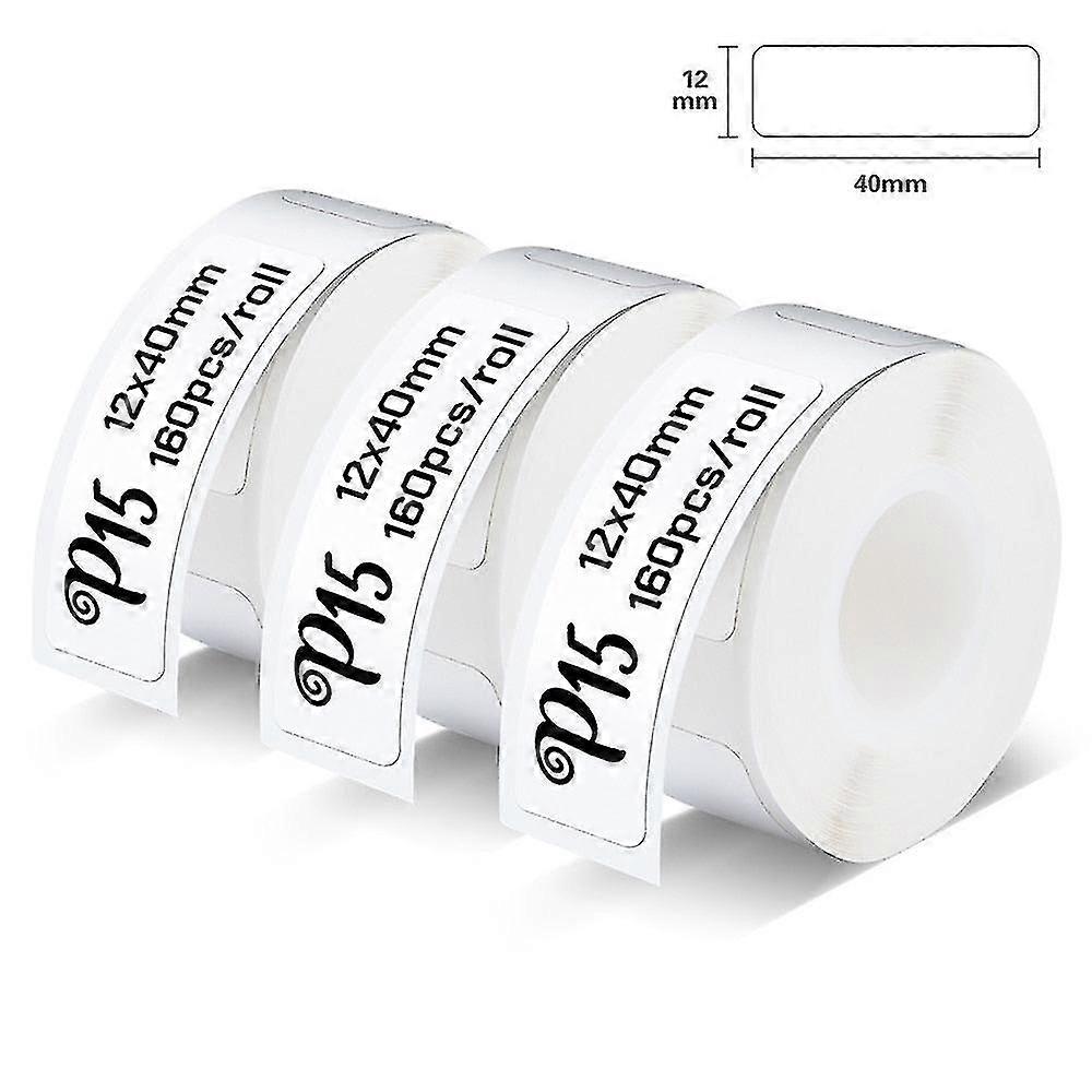 Portable Label Maker P15 Bluetooth Thermal Printer Wireless Mini Label Printer Similar As Niimbot D11 Labeling Machine D110 D101