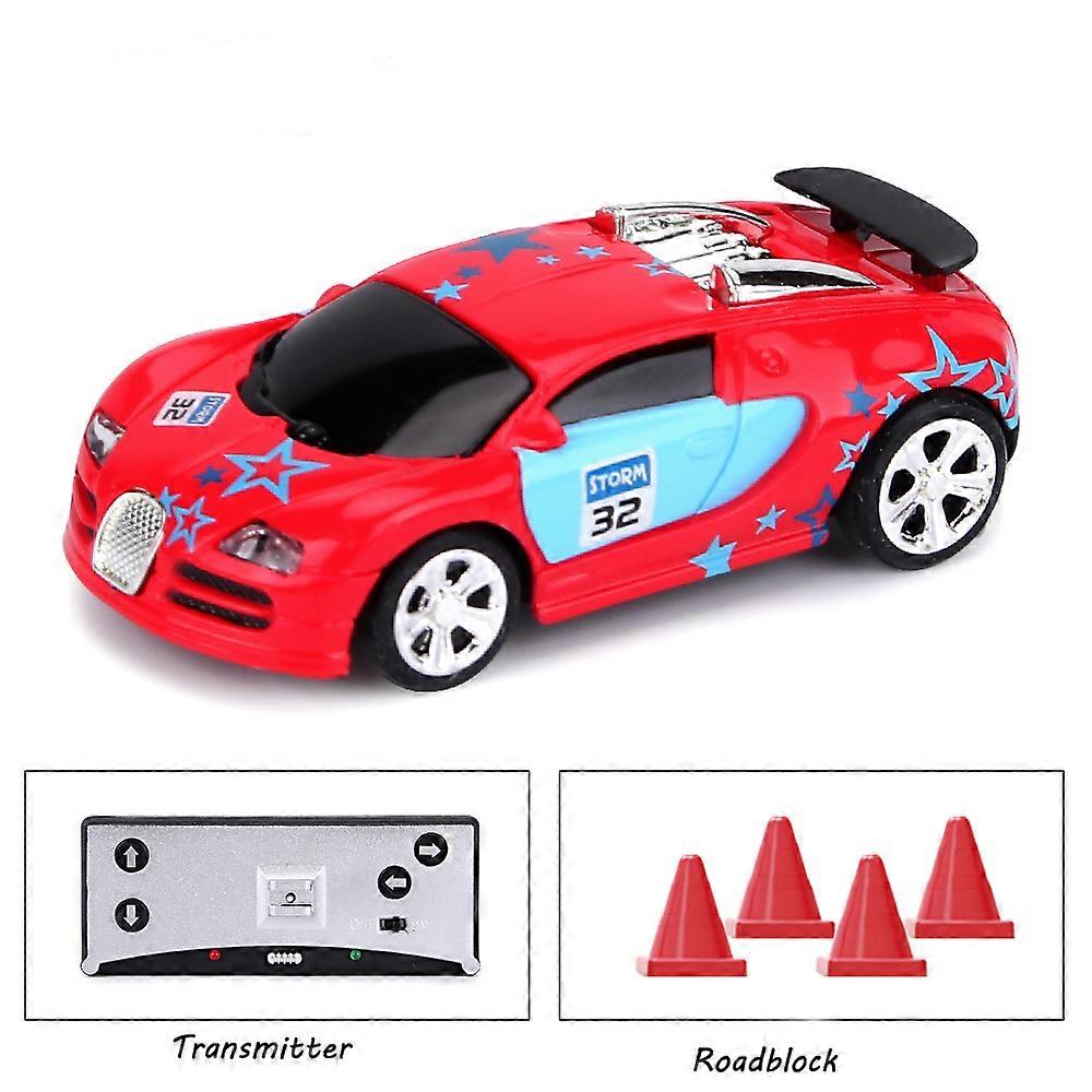 1:58 Remote Control MINI RC Car Battery Operated Racing Car PVC Cans Pack Machine Drift-Buggy Bluetooth radio Controlled Toy Kid