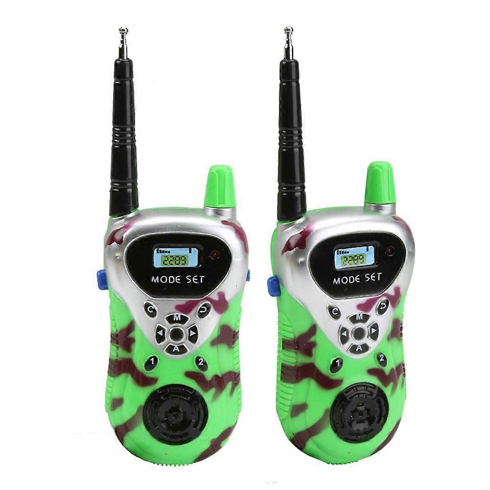Walkie Talkie Toys for Toddlers, Long Range Two-Way Radio with Clip, Parent-Child Outdoor Camping Toy, Set of 2
