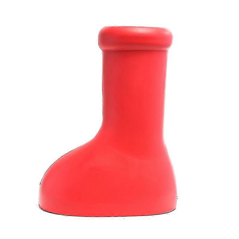 Velké červené boty Creative Red módní boty do deště