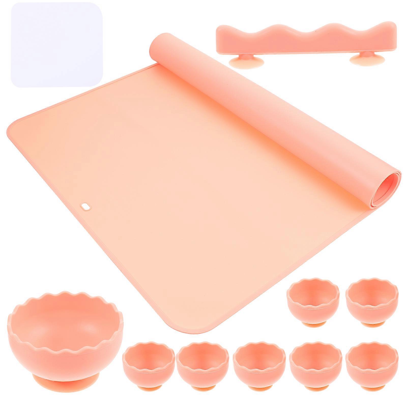 1 Set of Silicone Craft Mat Kids DIY Painting Mat Non-stick Silicone Sheet for Resin Casting