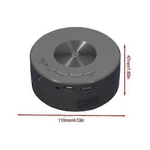 Mini projektor LED mikroprojektor 1080P hjemmemøte teaterprojektor bærbar