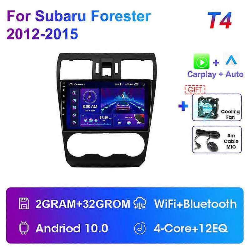 Redkid Radio mobil Multimidia Radio mobil Android 11.0 navigasi GPS Autoradio untuk Subaru Forester