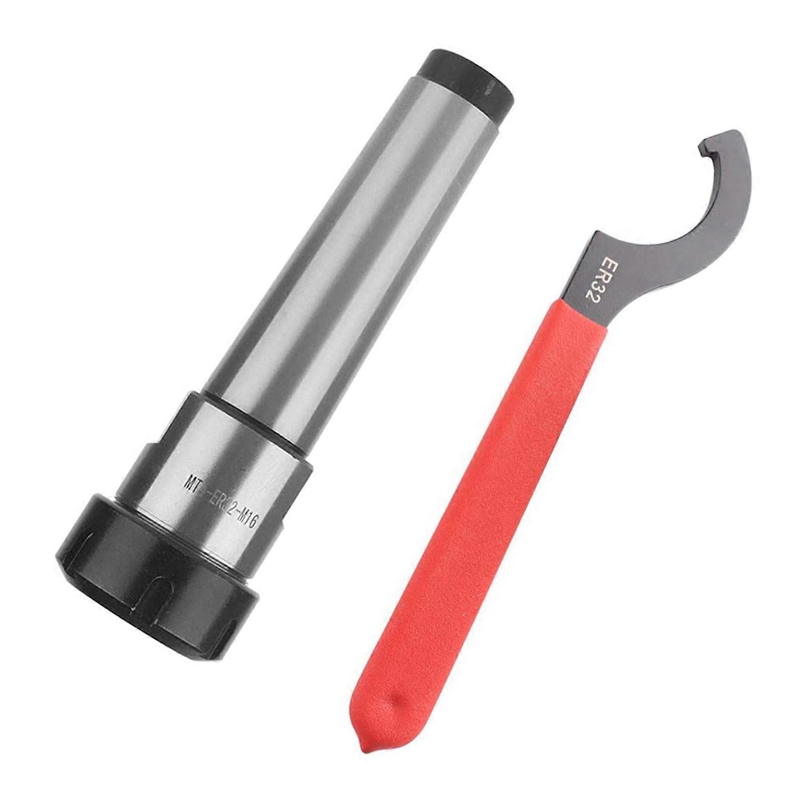 MTB2/MTB3/MTB4-ER32 Milling Collet Chuck Holder Connecting Rod with ER Wrench JIKAIX