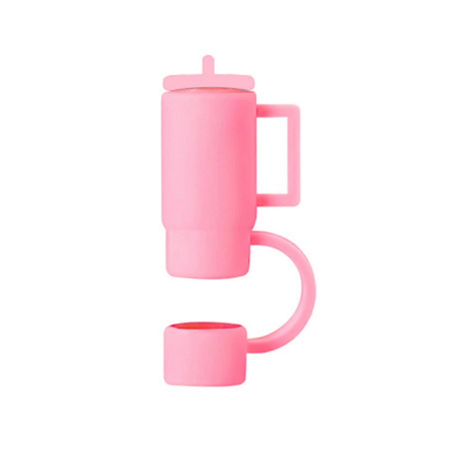 Straw Topper Silicone Straw Caps 10mm Straws Lids Cup Shape Design Straw Covers Food-Grade Reusable