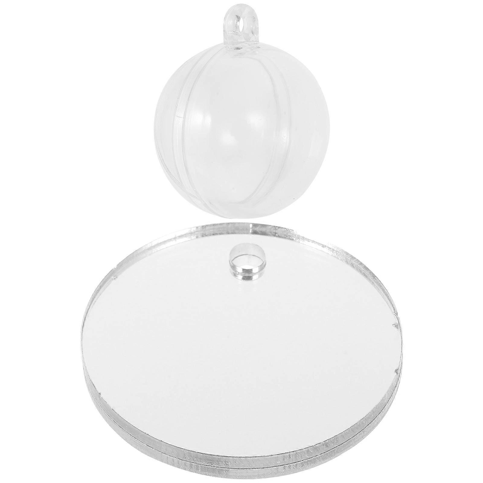 1 Set Betta Training Mirror Betta Exercise Mirror for Fish Tanks Fish Tank Floating Mirror