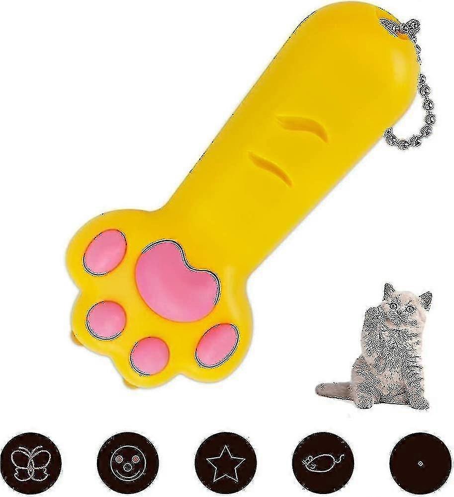3 In 1 Multi-Function Cat Chasing Toy Mini Flashlight