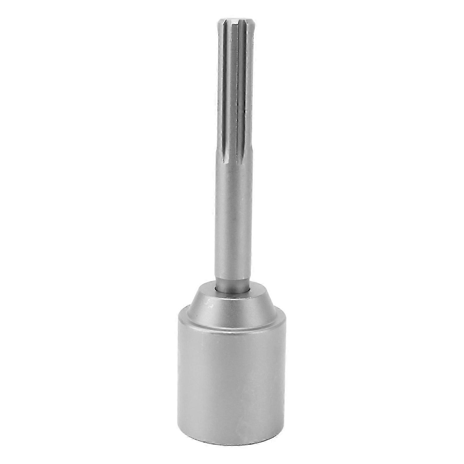 T Post Driver 5 Pozzi Gambo in acciaio Recinzione Post Driver Mano Post Pounder Hammer Drill Attachment 20cm Lunghezza 45mm / 1.8in-YM