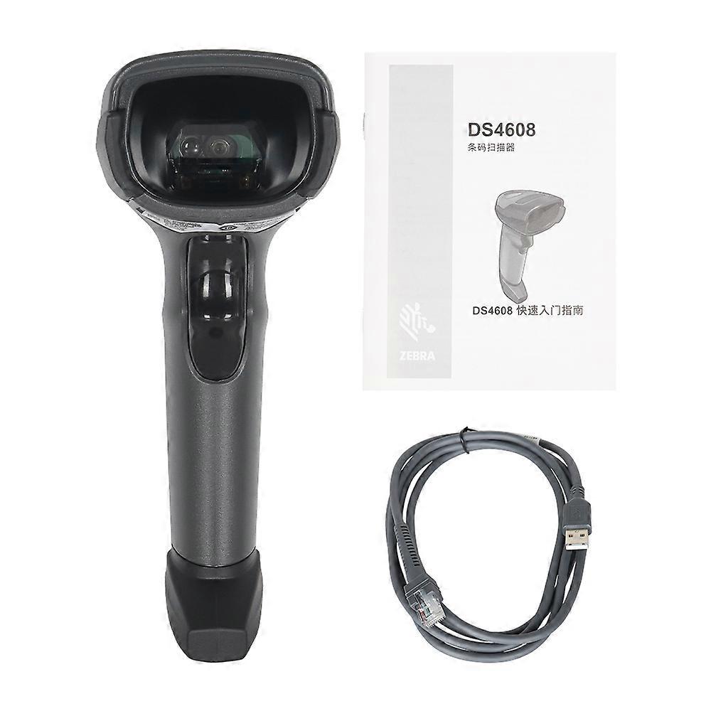 Barcode Scanner DS4608-SR00007ZZCN Corded 1D 2D Handheld Bar Code Reader with USB Cable