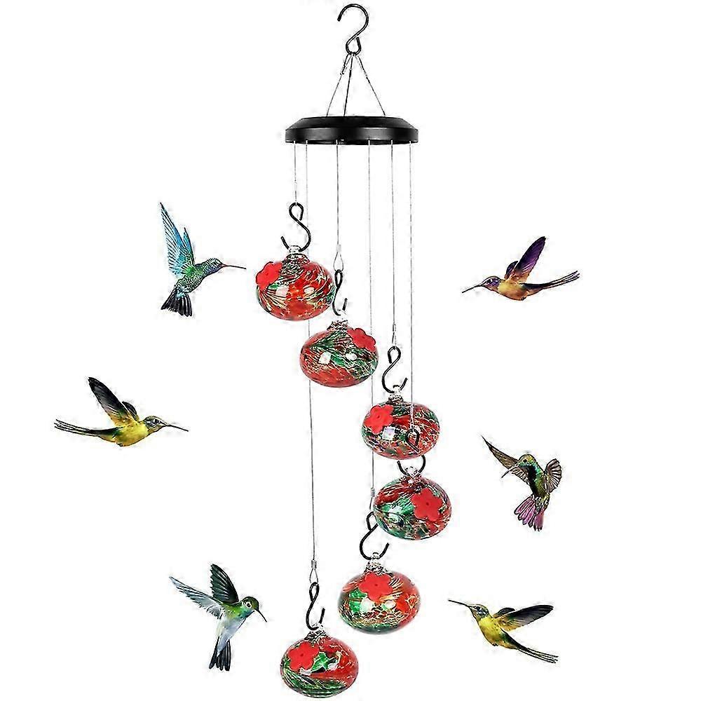 رياح ساحرة يجيم مغذيات الطائر الطنان في الهواء الطلق معلقة النمل والنحل دليل ، لا تتسرب أبدا ، ديكور حديقة مثالي للخارج