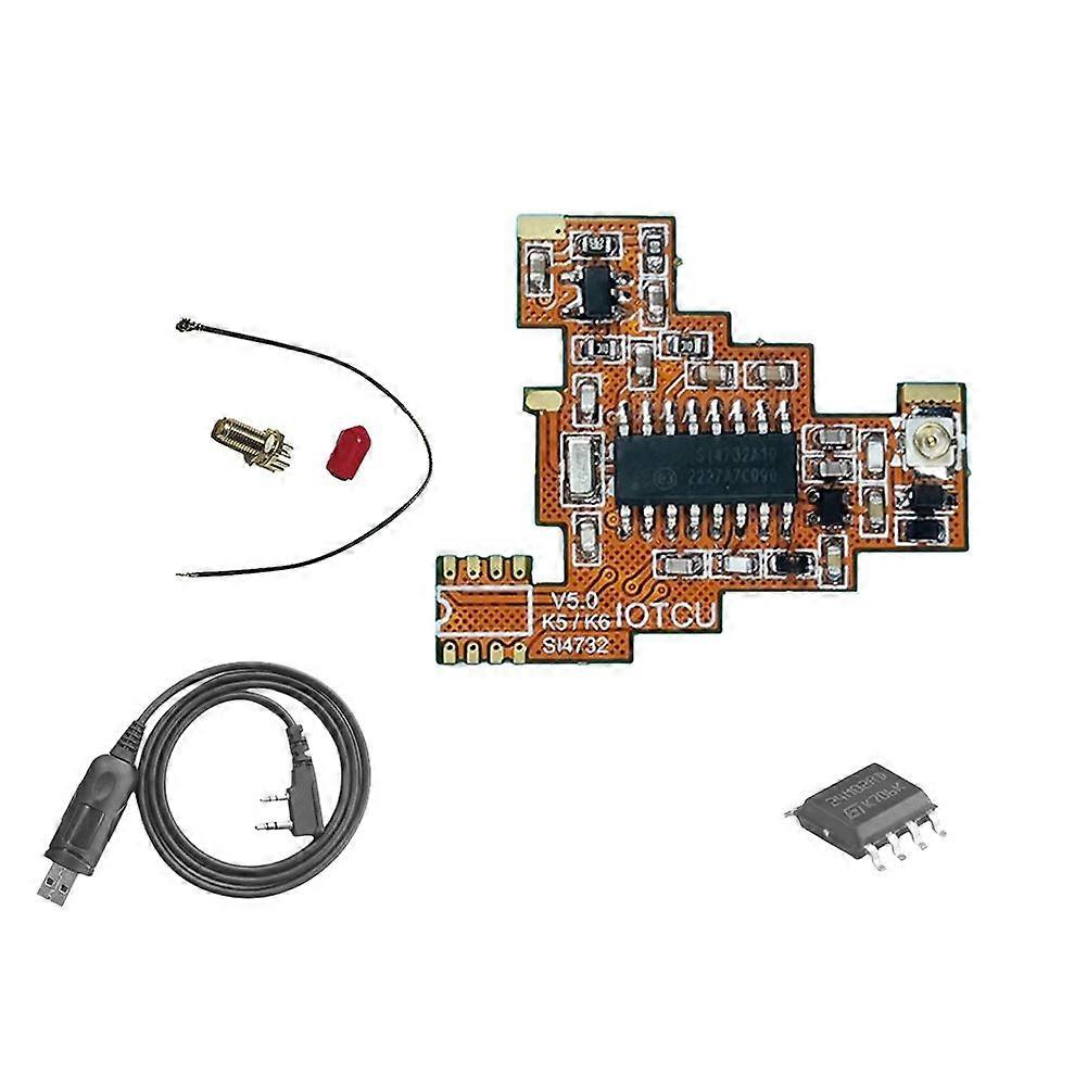 SI4732 V5.0 FPC Modification Module Kit&2M Chip for UV K5 K6 HF Shortwave Full Band/Single Sideband