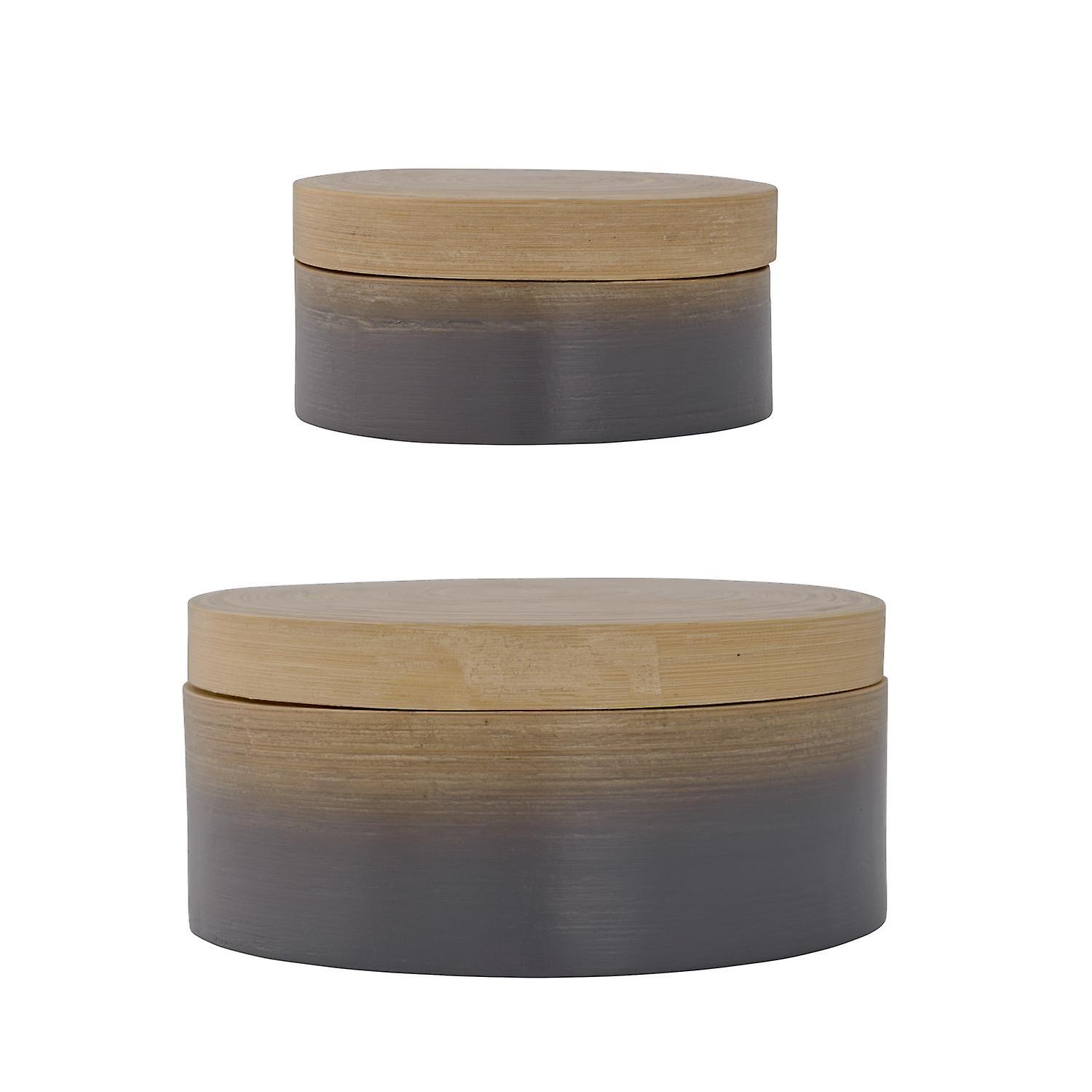 Bloomingville Förvaringsburkar 2st Bambu