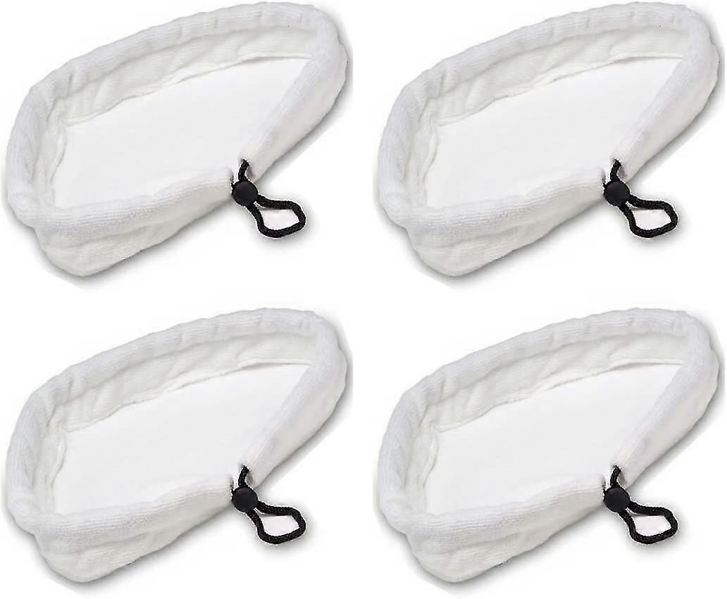 4pcs e Clean Steam Mop Reusable Replment Microfiber Cleaning Pads Washable Cloths