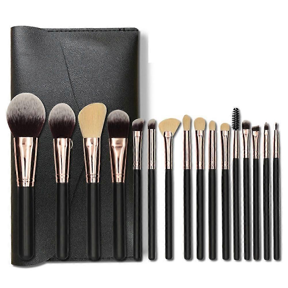 Makeup Eye Brow Brushes Set E - Eye Shadow, Eyebrow, Eyeliner, Blending, Foundation, Blending, Blush