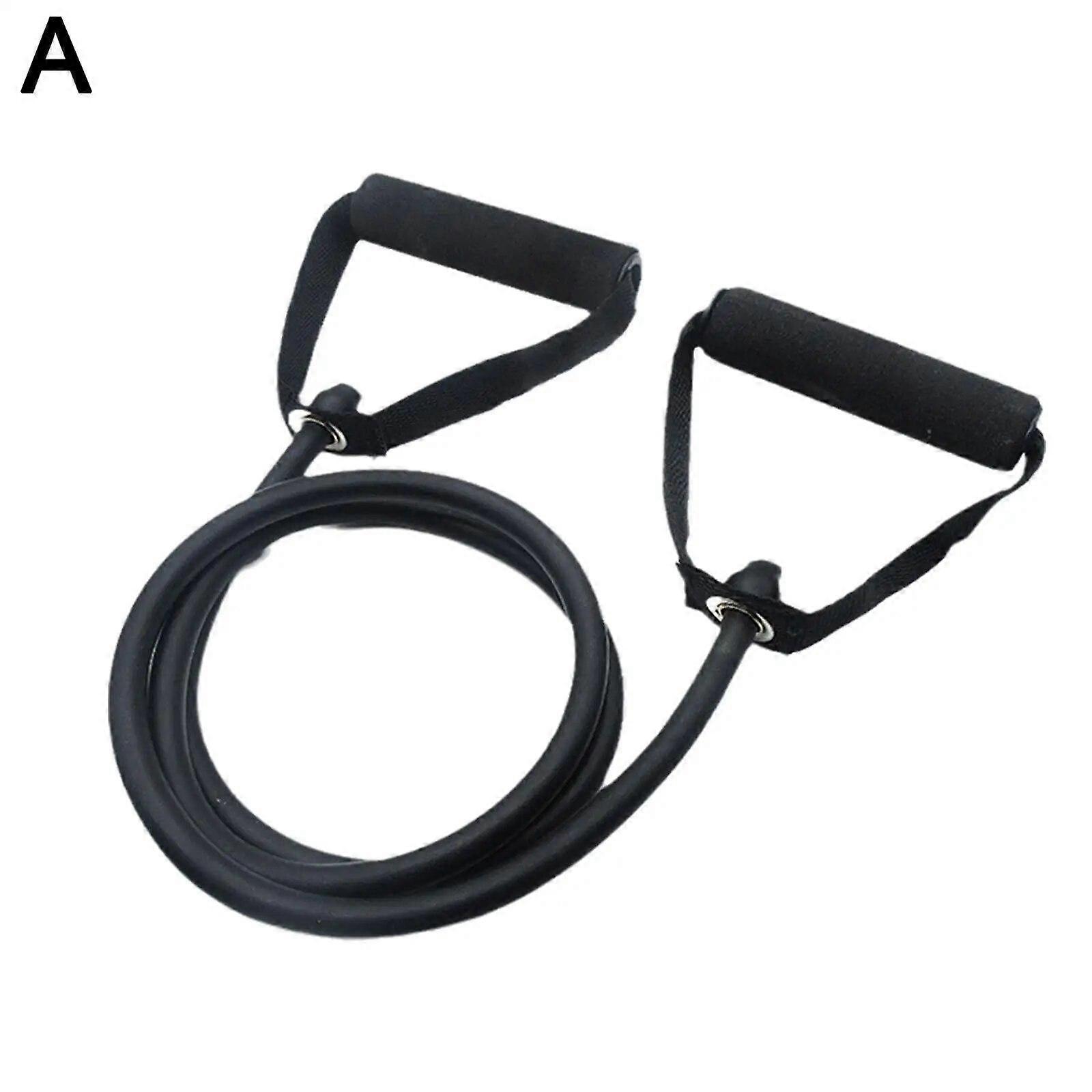 Elastic Resistance Bands with Handles for Strength Training