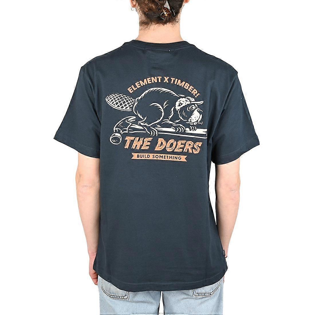 Element x Timber Builder S/S T-Shirt - Eclipse Navy