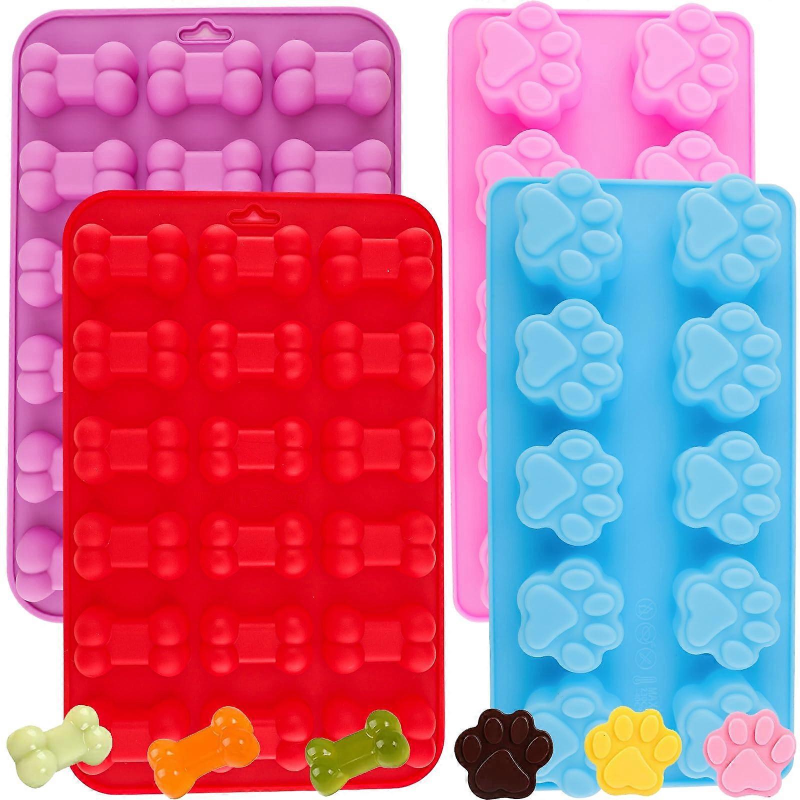 Silicone Mold for Baking Making Dog Snack Biscuits