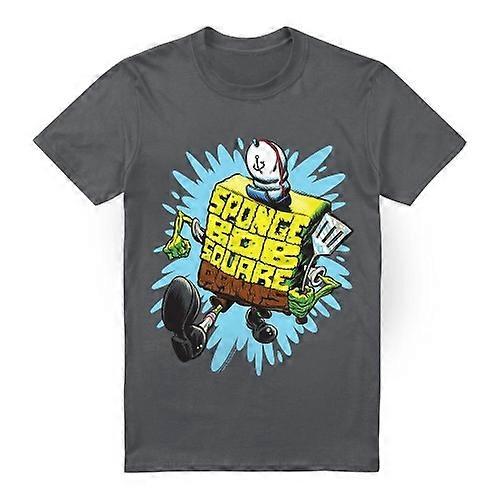 SpongeBob SquarePants Mens Letter T-Shirt