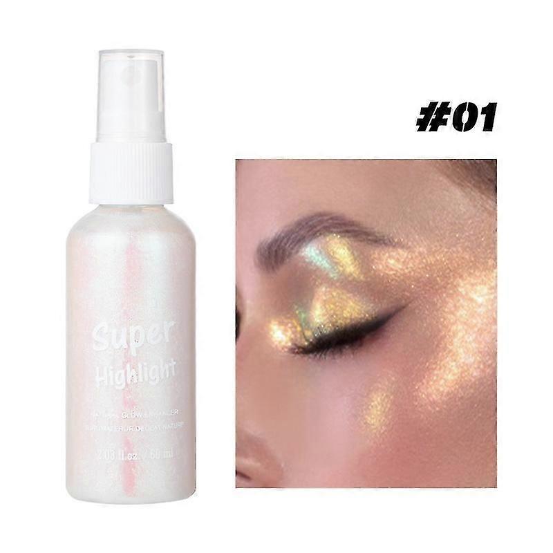 Vücut Parıltılı Sprey, Yüz ve Vücut Partisi Parıltılı, Işıltılı ve Işıltılı Makyaj, Festival Rave, Kadınlar İçin Sahne Makyaj Hediyeleri, Yapışkan Olmayan, Hızlı Kuruyan 60ML