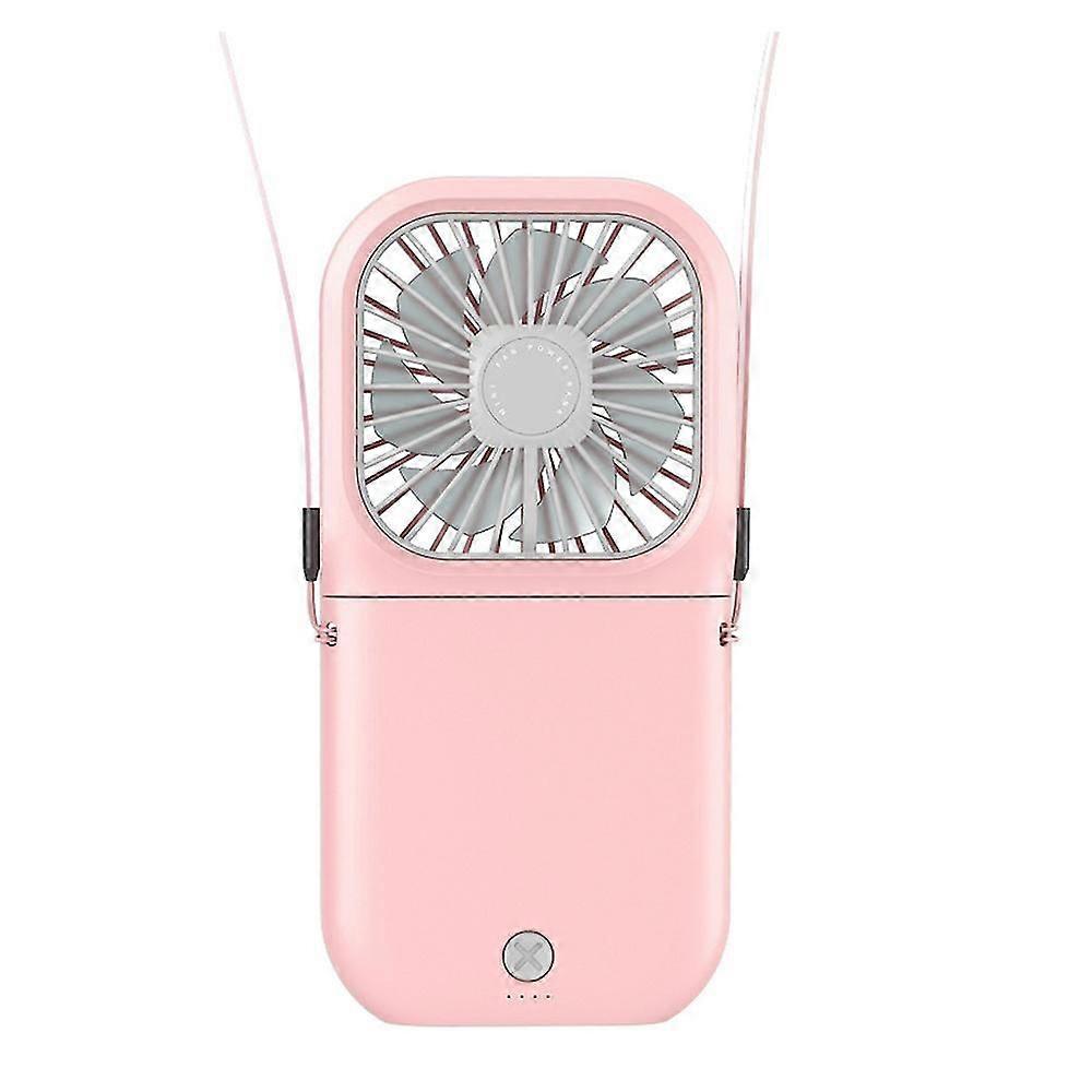 Portable Neck Fan Mini Quiet Handheld Personal Foldable Usb Rechargeable Fan