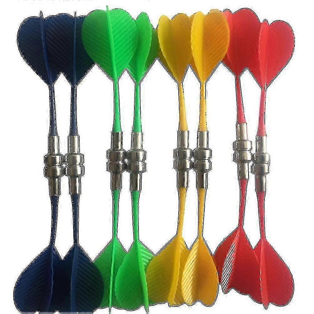 12 adet Manyetik Dart Kurulu Özel Manyetik Dart Güvenlik Mıknatısı Dart Kafası (rastgele renk)