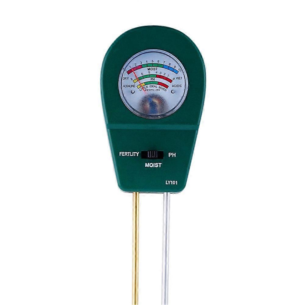 Soil Tester Soil Moisture Meter Soil Ph Tester Test Soil Fertility Suitable for Garden Lawn Care Gr