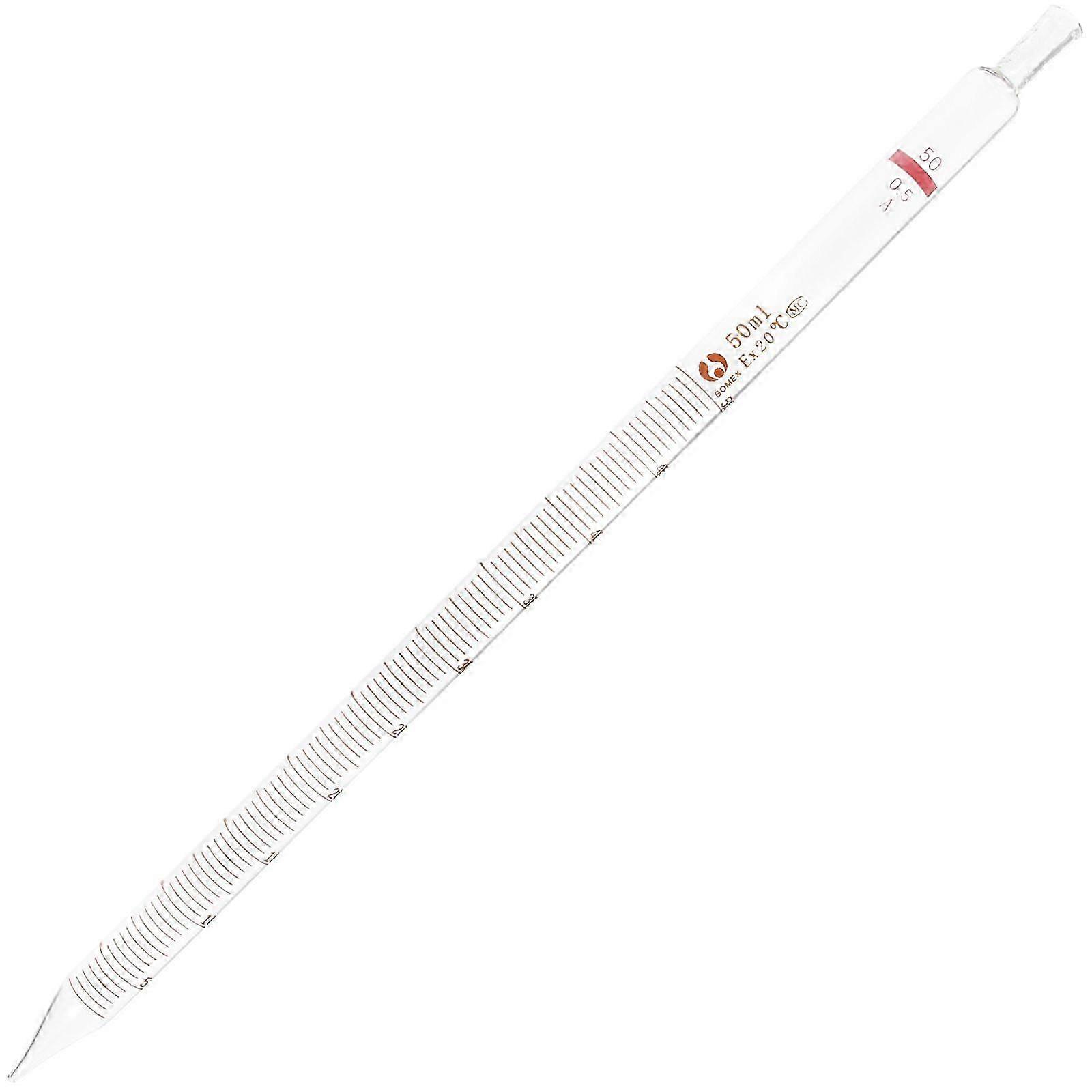 Glass Graduated Pipette Environment-friendly Glass Straw Experiment Straw