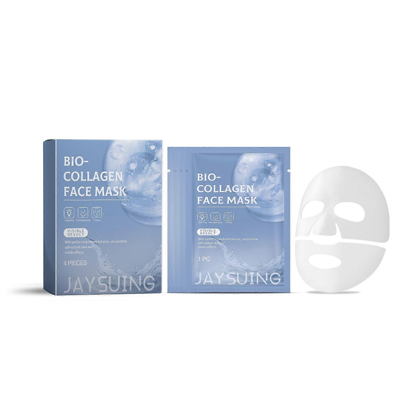 Jaysuing Collagen Hydrating Mask Kosteuttava Ravitseva iho Kosteuttava kasvojen ihonhoito