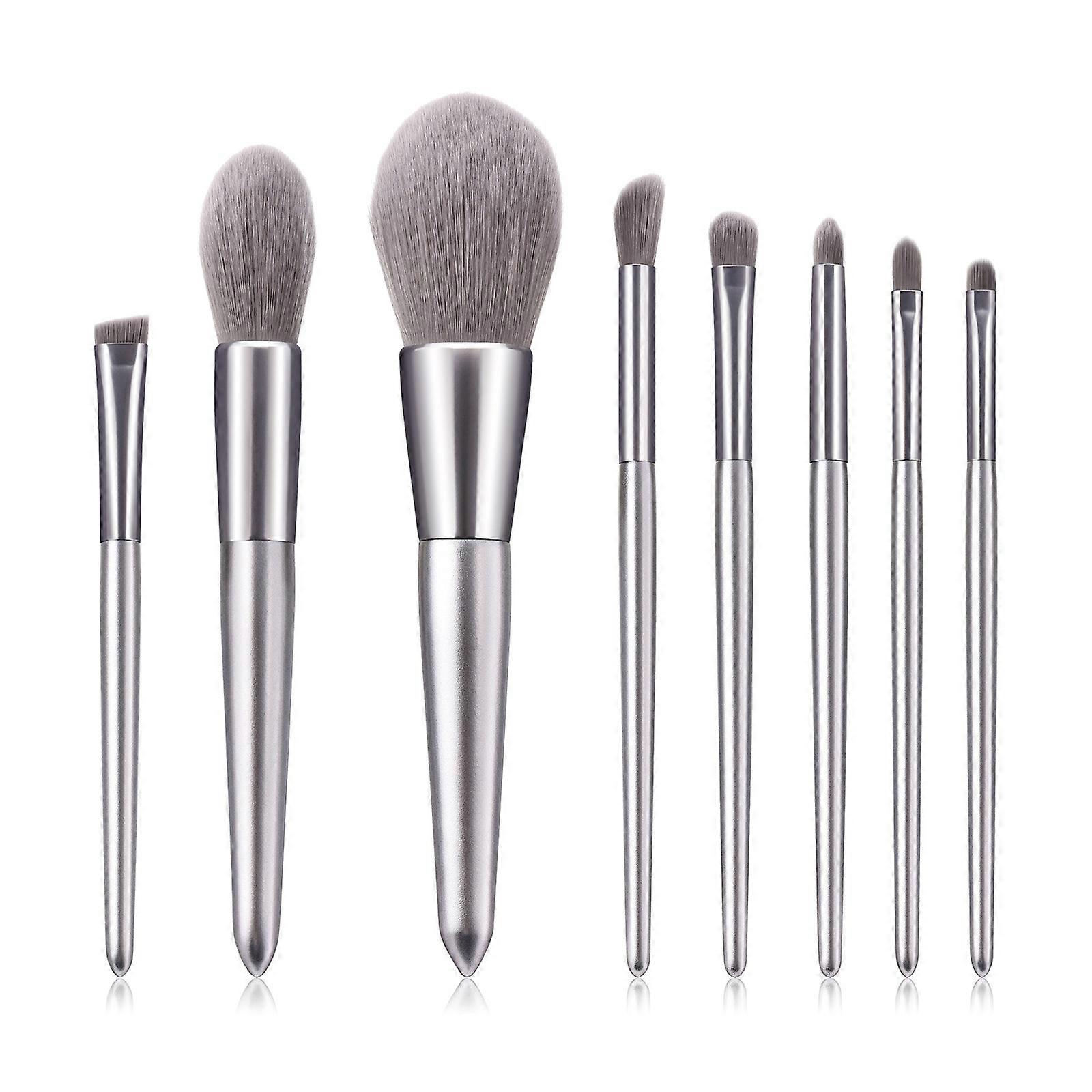 8pcs Face Makeup Brush Set for Professional and Personal Use Soft Synthetic Bristles Cosmetic for Elegant Application