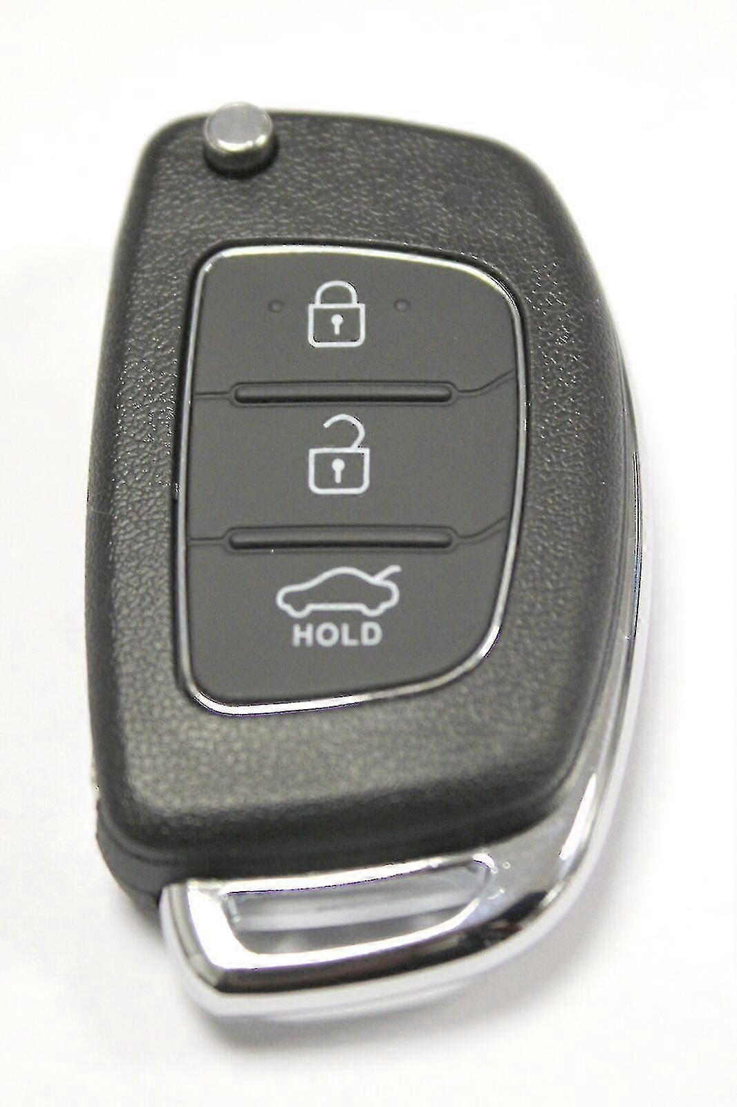 Rfc 3 Button Flip Key Case For Hyundai I10 I20 I40 Ix35 Santa Fe Remote Fob