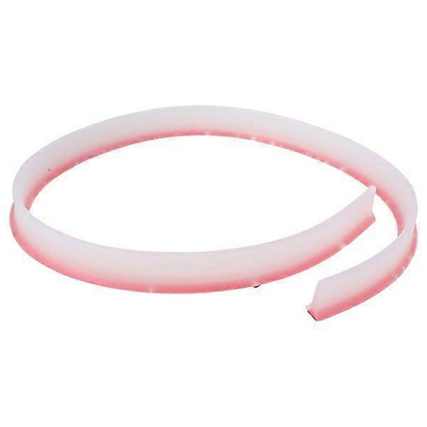 Water Retaining Strip for Bathroom - Durable TPE, 100cm, Easy Install, Flexible Design, Translucent, Leak Prevention