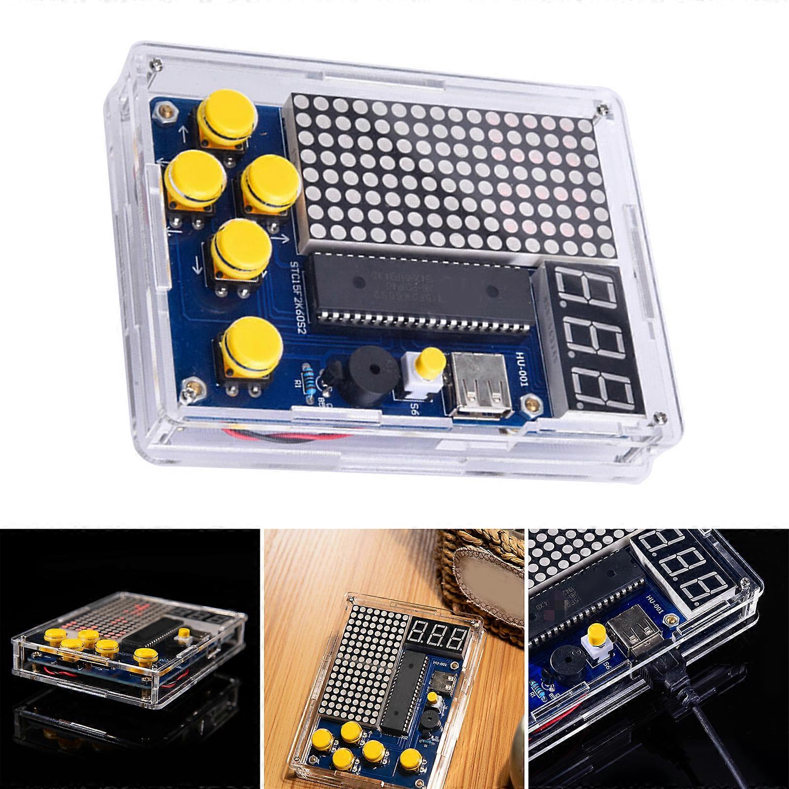 Pixel Game Machine DIY Soldering Kit Snake / Game Fun Electronic ...