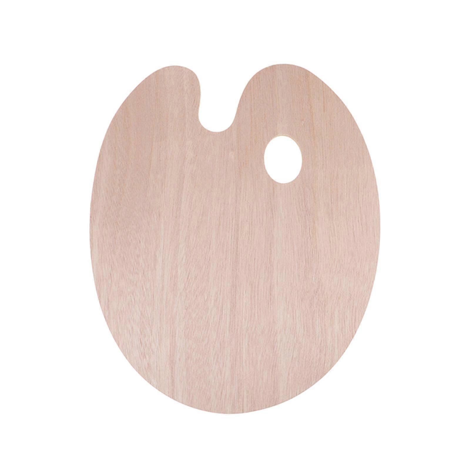 Holz Farbpalette Palette Werkzeug DIY Zeichnung Aquarellfarbe Farbe Mischtablett