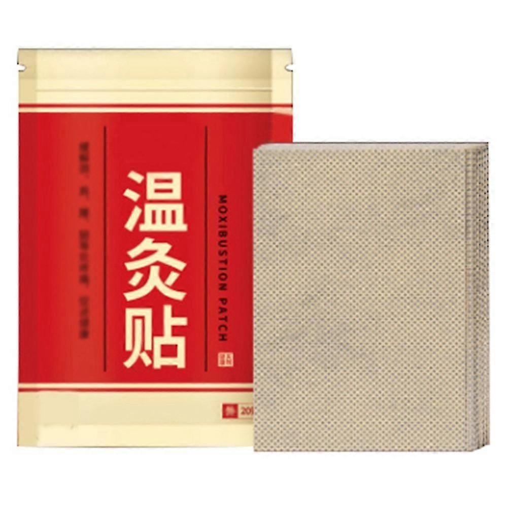 20pcs/box Wormwood Moxa Patch Pad Health Care Moxibustion Heat Patch Stickers