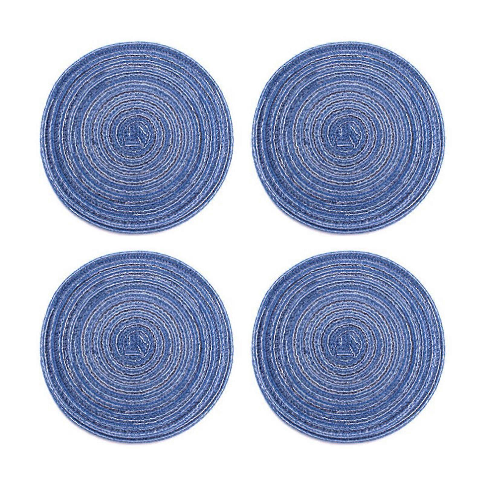 Circular Cup Mat, Nordic Style Insulation Coaster, Protects Tables From Scratches