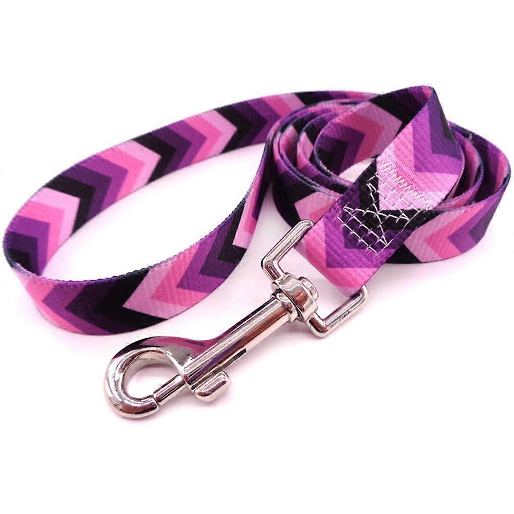Weatherproof D-rings Dog Collar & Leash Set, Matching Design, Durable High Density Polyester, Neoprene Padded Handle, Suitable For Small To Medium