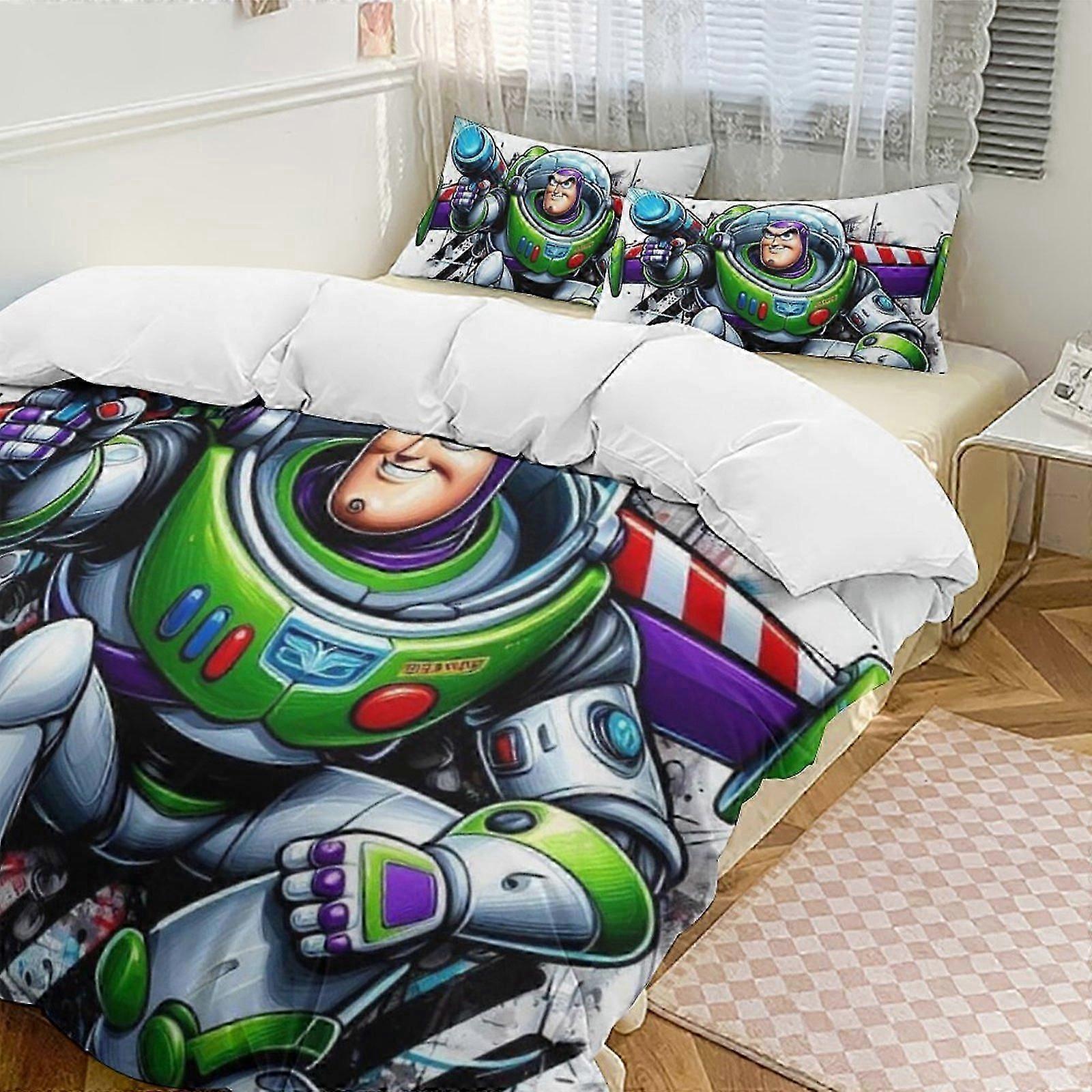a3232 Lakens Toy Story Beddengoed Set Dekbedovertrek Set ing Cartoon Thema Kinderkamer Lakens iip3232
