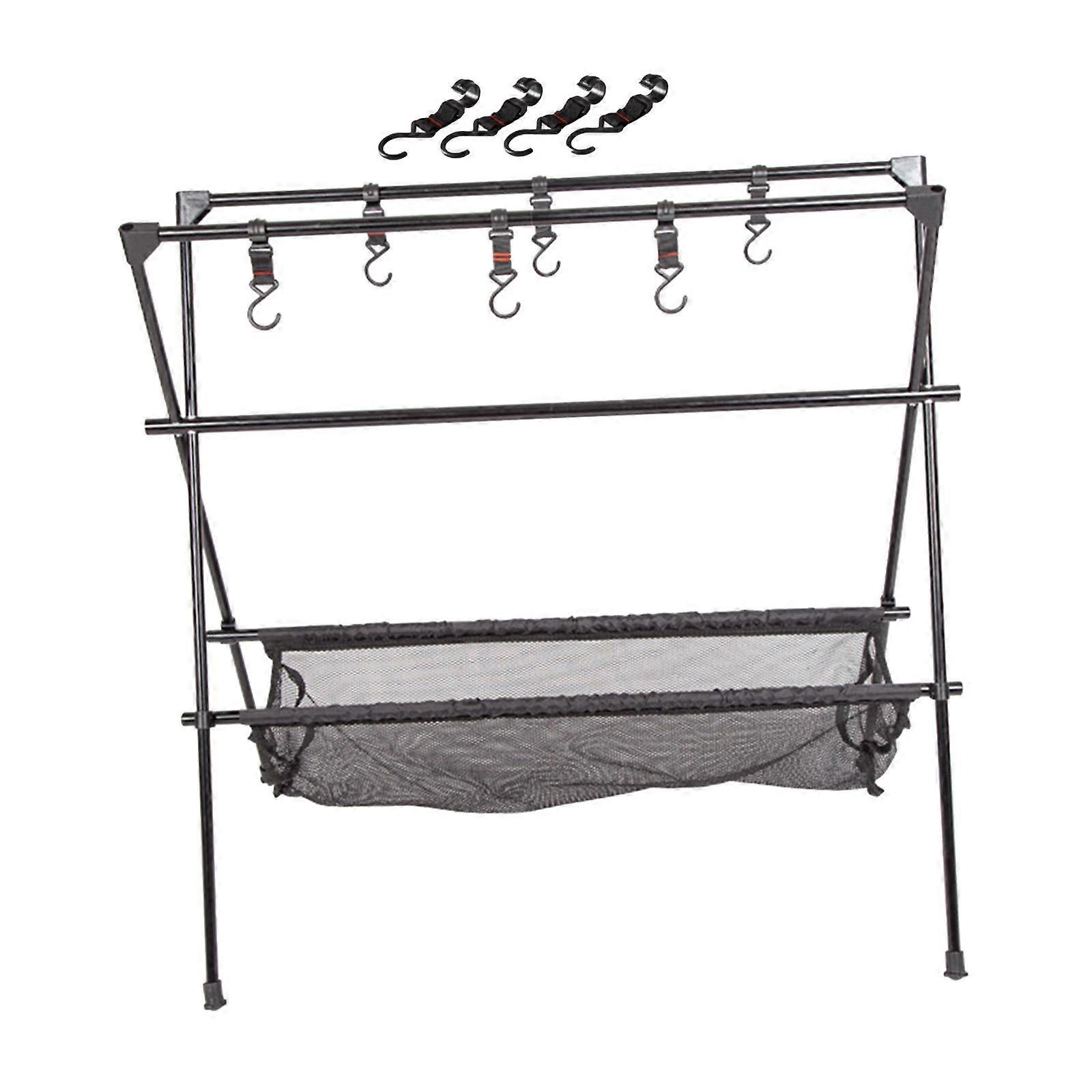 Outdoor Hanging Rack Collapsible Tripod Design Stand Practical for Clothes