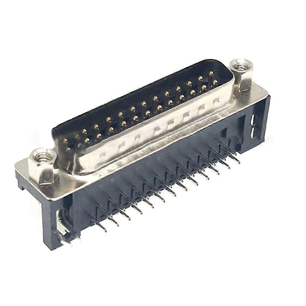 Right Angles DB25 Female/Male PCB Connector Aluminum for High Frequency Use