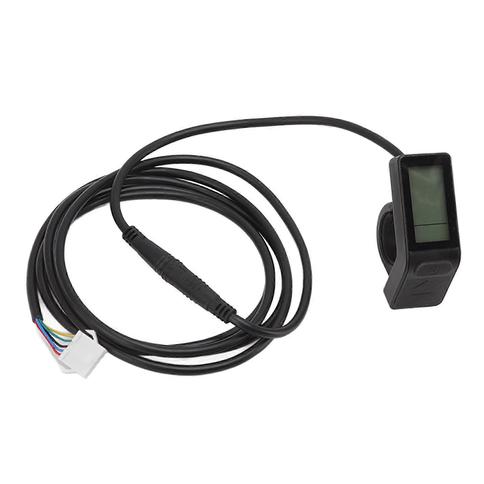 Bikes LCD Display Meter 24V 36V 48V Speedometer Odometer Battery Computer for Electric Bicycle Scooter