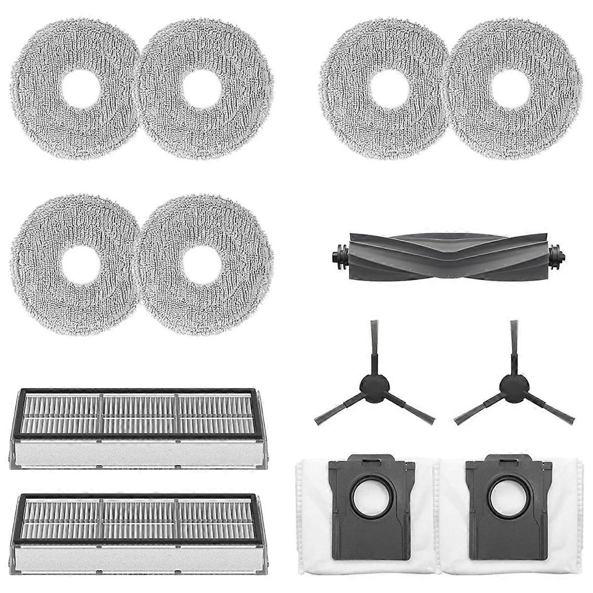 For L10s Pro Ultra Robot Vacuum Cleaner Main Side Brush