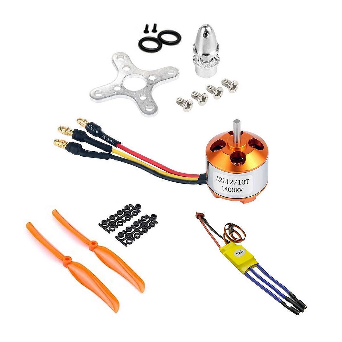 2212 1400KV Motor+30A ESC+8060 Propeller+Protector for RC Quadcopter