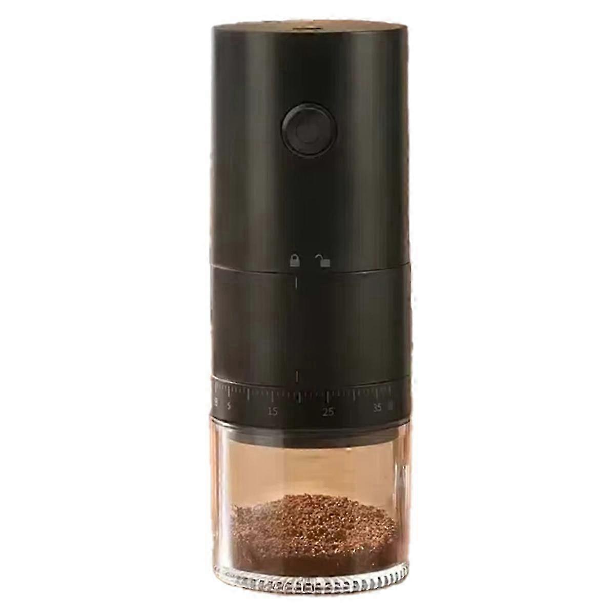 Rechargeable USB Electric Coffee Grinder - Portable 38 Gears Adjustable Mini Coffee Machine, Ideal